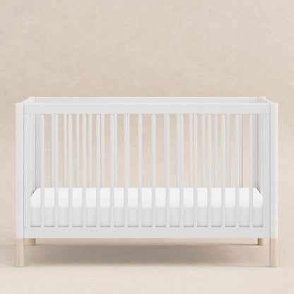 M12901WNX,Gelato 4-in-1 Convertible Crib w/Toddler Conversion Kit in White  NX Feet