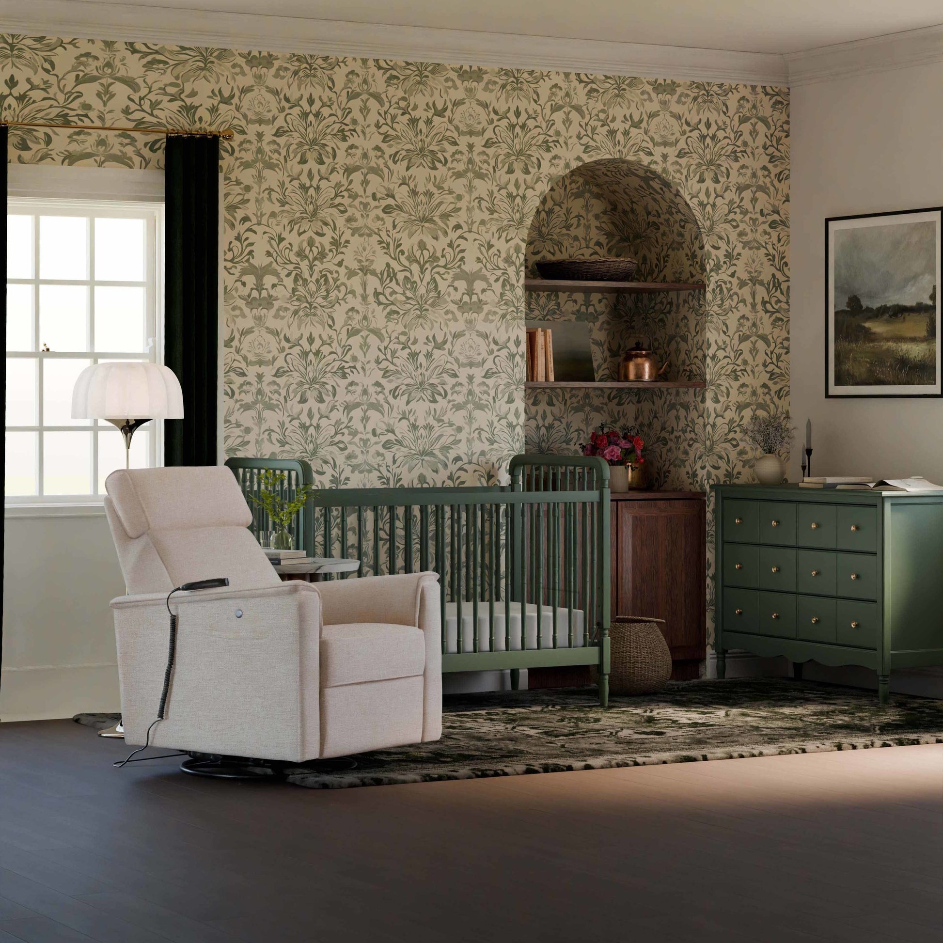 M7116FRGR,Liberty 6-Drawer Assembled Dresser in Forest Green