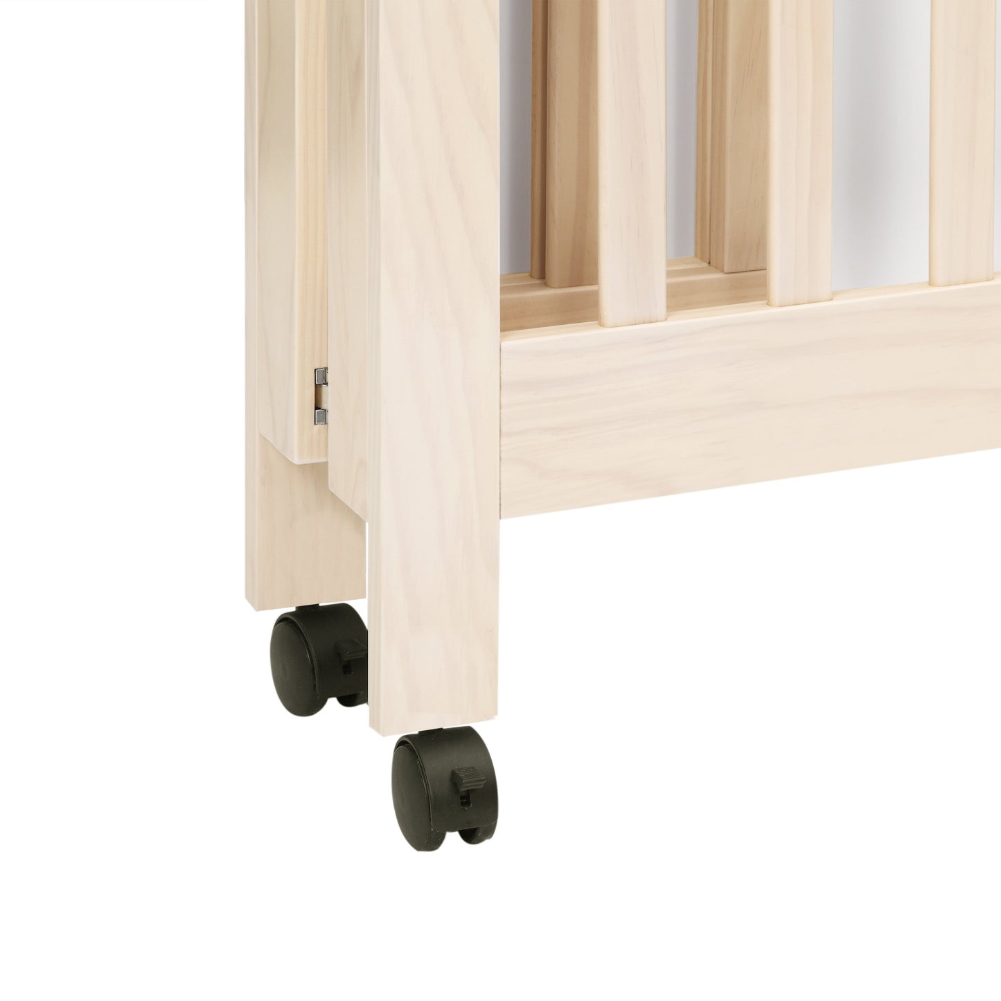M6698NX,Origami Mini Crib in Washed Natural