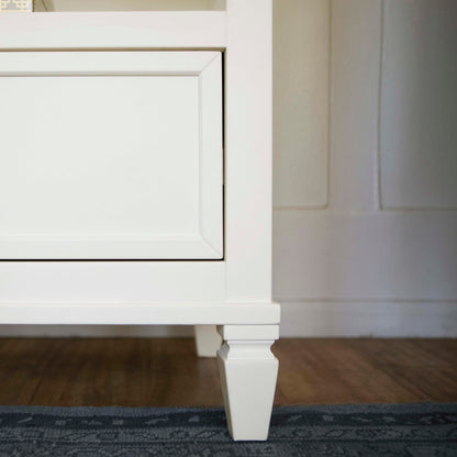 M15814RW,Darlington Bookcase in Warm White