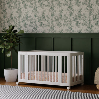 M23401W,Yuzu 8-in-1 Convertible Crib w/All-Stages Conversion Kits in White