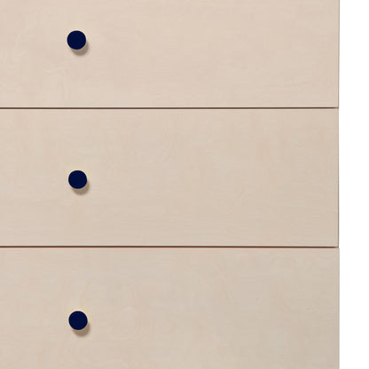 M12971V,Gelato Knob Set in Navy Blue