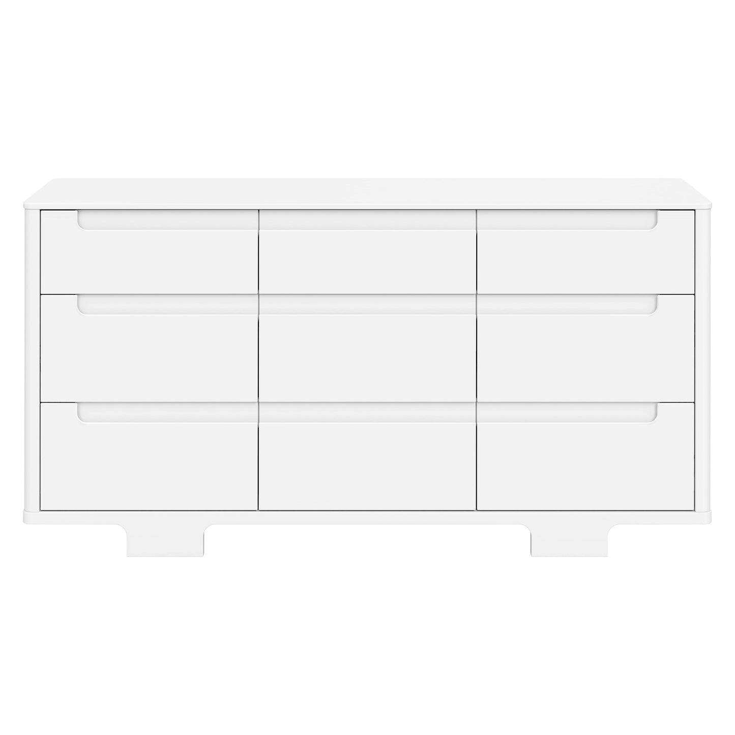 M23428W,Yuzu 9-Drawer Dresser  Assembled in White