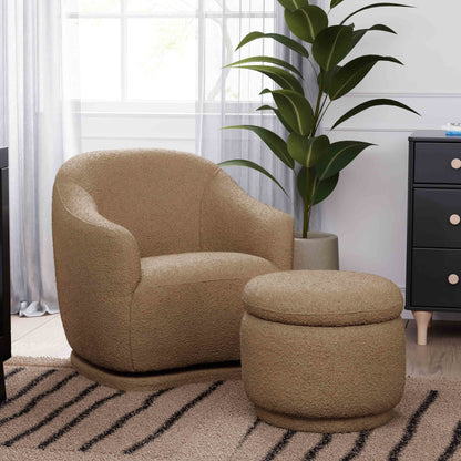 M27587SAB,Foy Glider in Sand Boucle