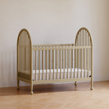 M31401WP,Alouette 3-in-1 Convertible Spindle Crib in Washed Pine