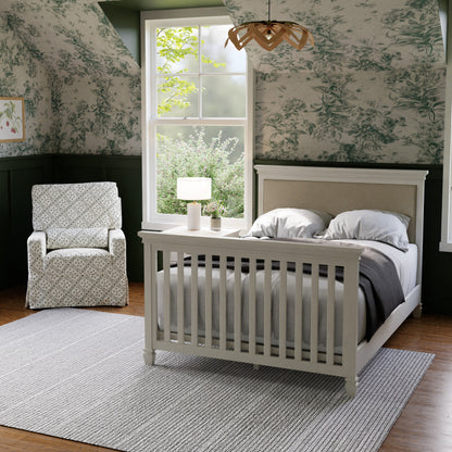 M15801RW,Darlington 4-in-1 Convertible Crib in Warm White
