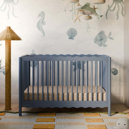 M27901CVB,Swell 4-in-1 Convertible Crib w/Toddler Conversion Kit in Cove Blue