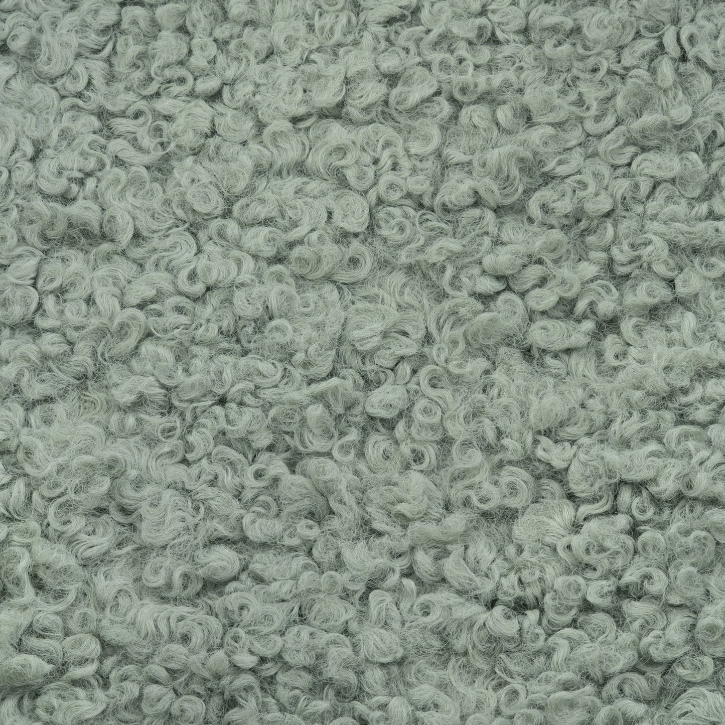 M31685ST,Mushroom Pouf in Sage Teddy Loop