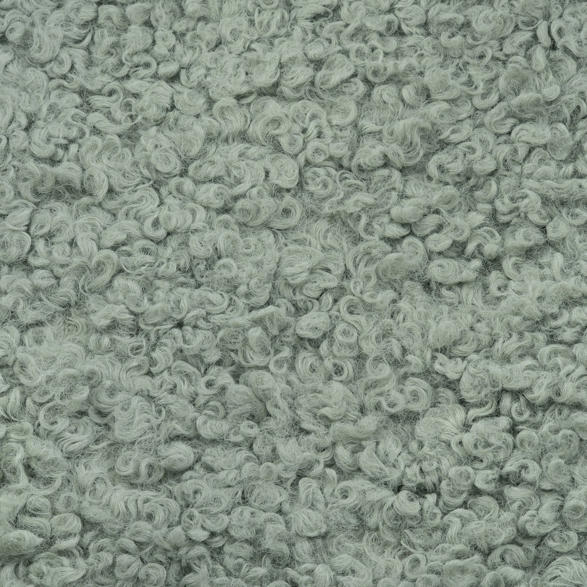 M31685ST,Mushroom Pouf in Sage Teddy Loop