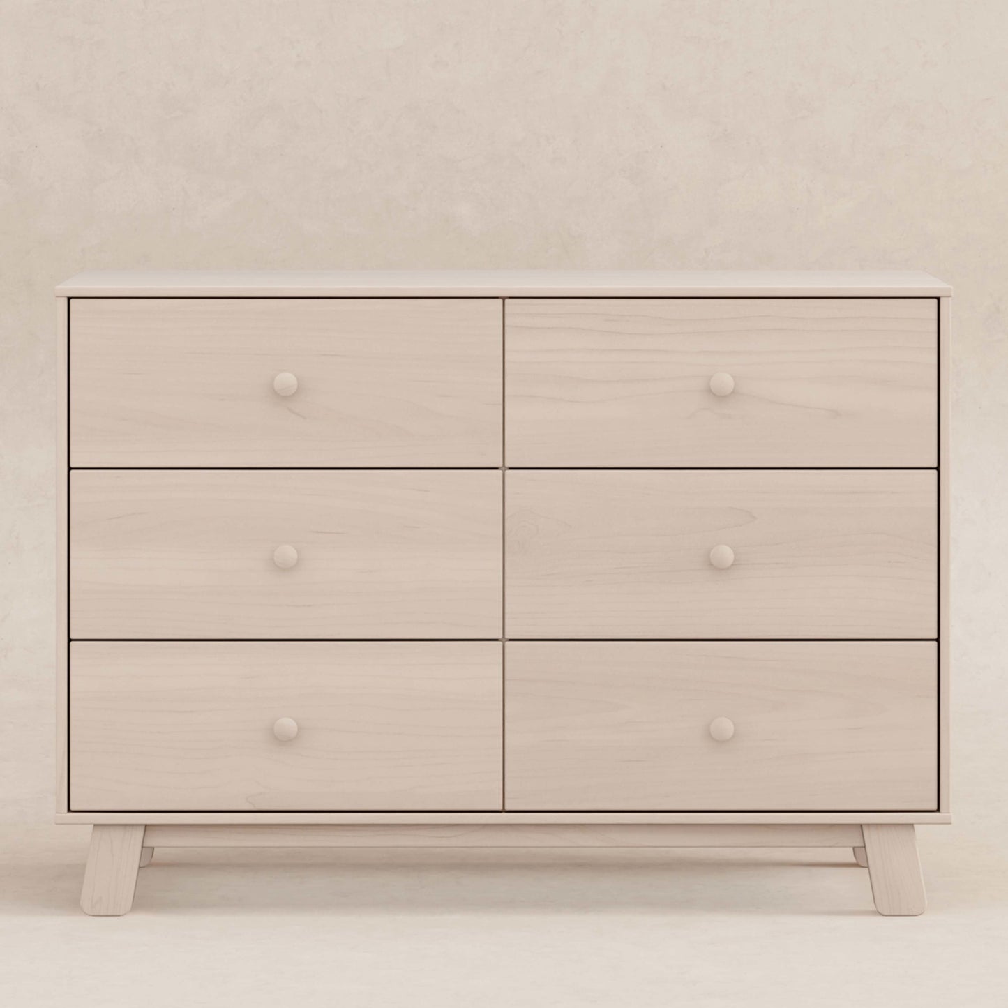 M32526NX,Hudson Modern 6-Drawer Assembled Double Dresser in Washed Natural