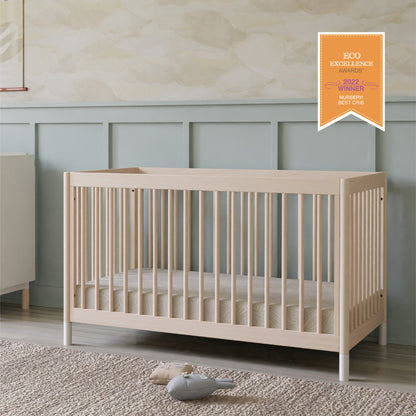 M12901NXW,Gelato 4-in-1 Convertible Crib w/Toddler Conversion Kit in Washed Natural  W Feet