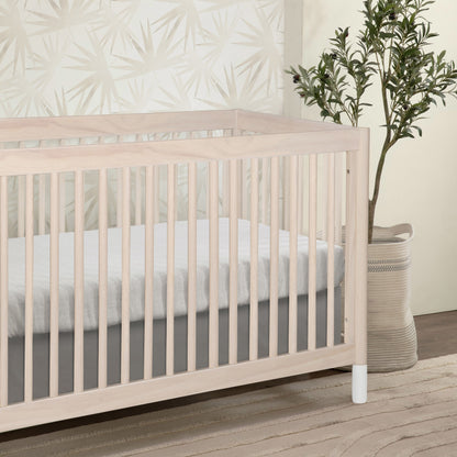 M12901NXW,Gelato 4-in-1 Convertible Crib w/Toddler Conversion Kit in Washed Natural  W Feet