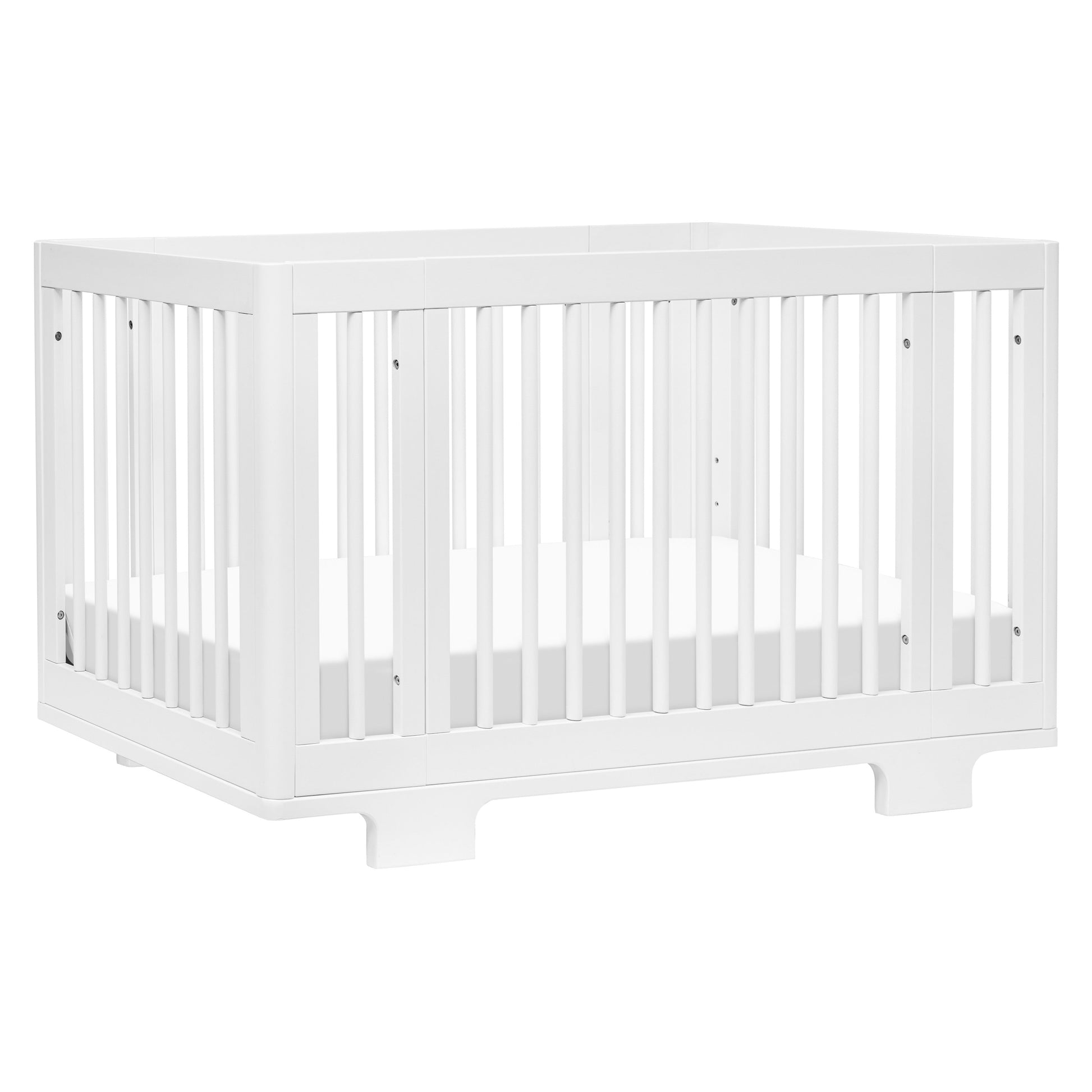M23401W,Yuzu 8-in-1 Convertible Crib w/All-Stages Conversion Kits in White