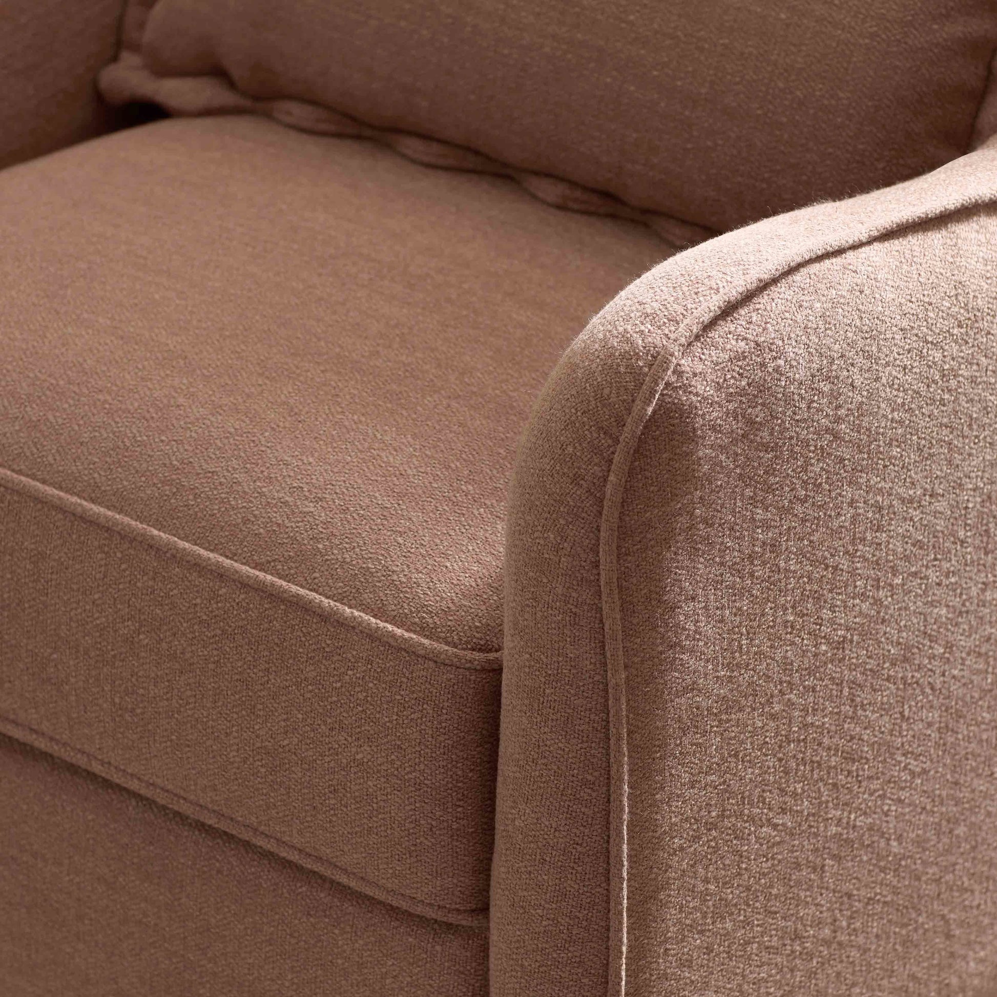 M27787PREB,Devon Recliner and Swivel Glider in Performance Dusty Rose Eco-Basketweave