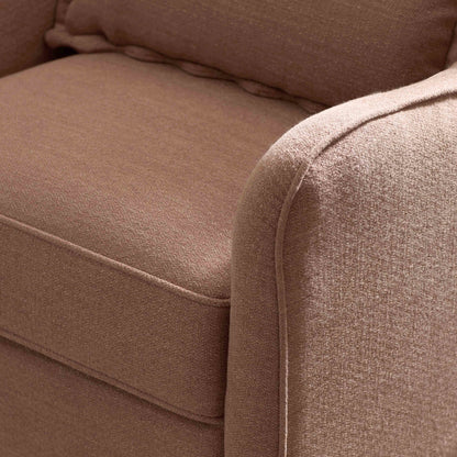 M27787PREB,Devon Recliner and Swivel Glider in Performance Dusty Rose Eco-Basketweave