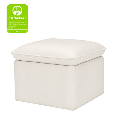 M20985PCMEW,Cali Storage Ottoman in Performance Cream Eco-Weave