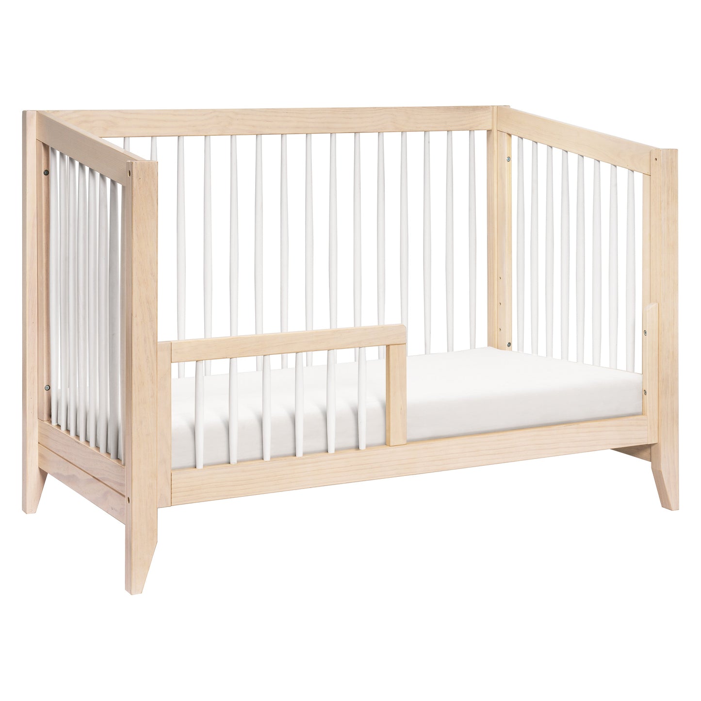 M10301NXW,Sprout 4-in-1 Convertible Crib w/Toddler Bed Conversion Kit in W Natural/White