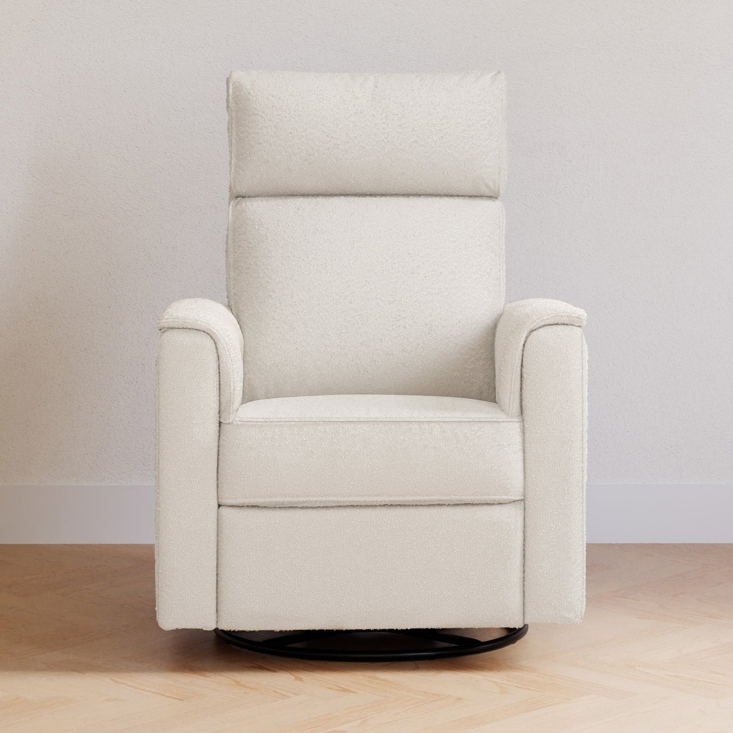 M17182PWB,Willa Pro Power Glider Recliner w/ Power Lumbar in Performance Ivory Boucle