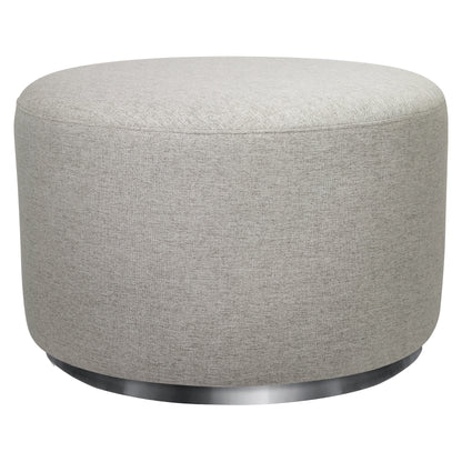 Tuba Gliding Ottoman in Eco-Performance Fabric | Water Repellent & Stain Resistant