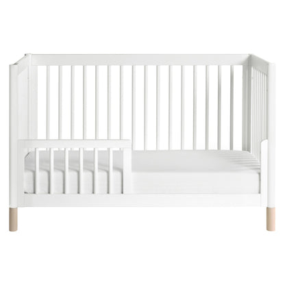 M12901WNX,Gelato 4-in-1 Convertible Crib w/Toddler Conversion Kit in White  NX Feet