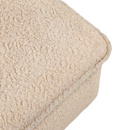 M20985CSG,Cali Storage Ottoman in Chai Shearling