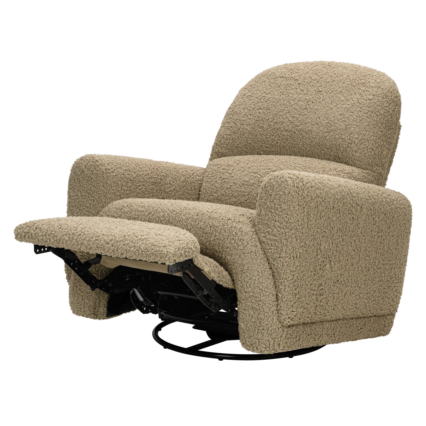 M30087LT,Rainbow Recliner and Swivel Glider in Latte Teddy Loop