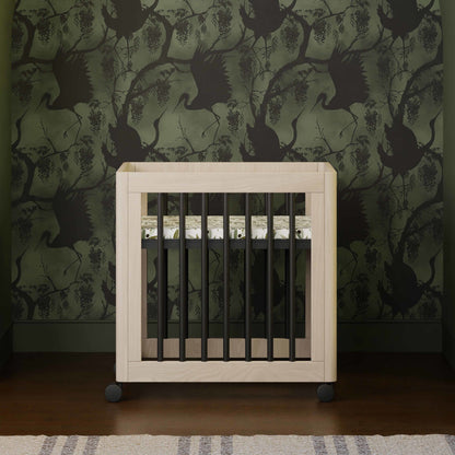 M23401NXB,Yuzu 8-in-1 Convertible Crib w/All-Stages Conversion in Washed Natural/Black