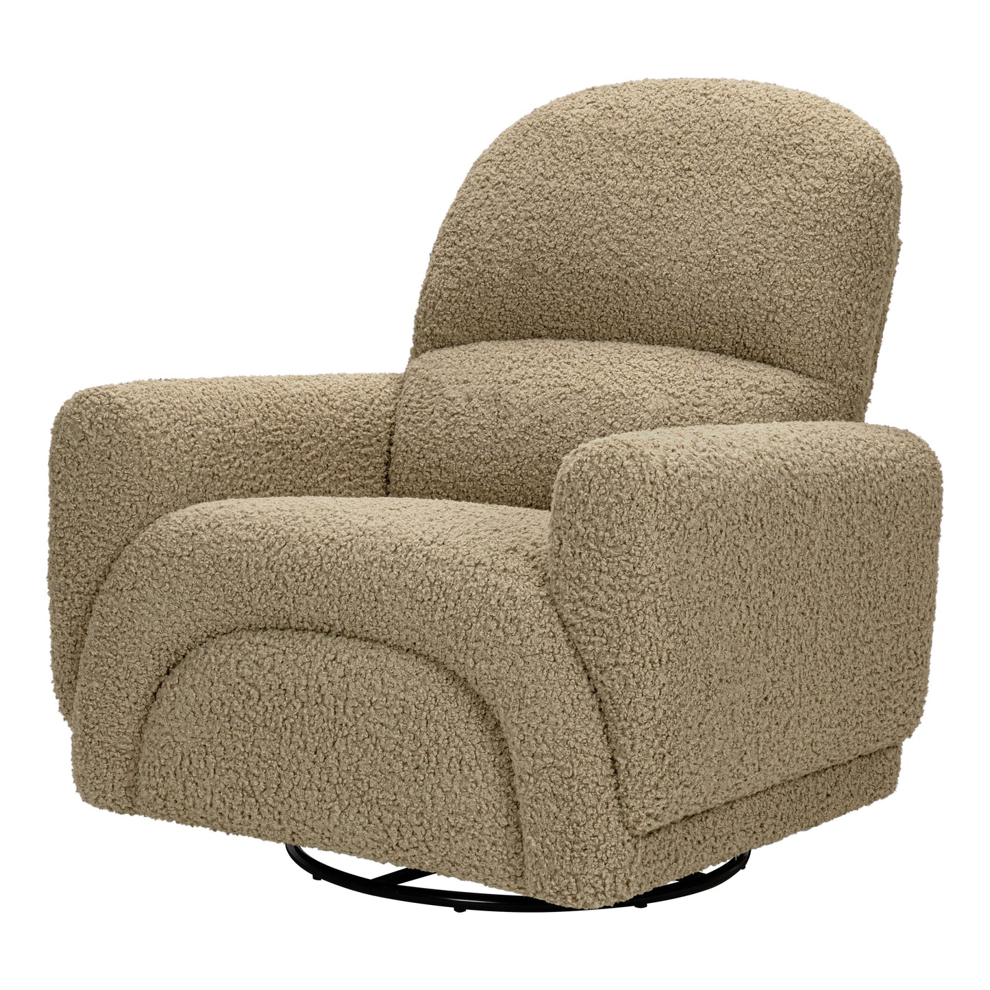 M30087LT,Rainbow Recliner and Swivel Glider in Latte Teddy Loop