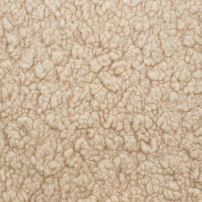 M20987CSGDB,Cali Pillowback Swivel Glider in Chai Shearling w/ Dark Wood Base
