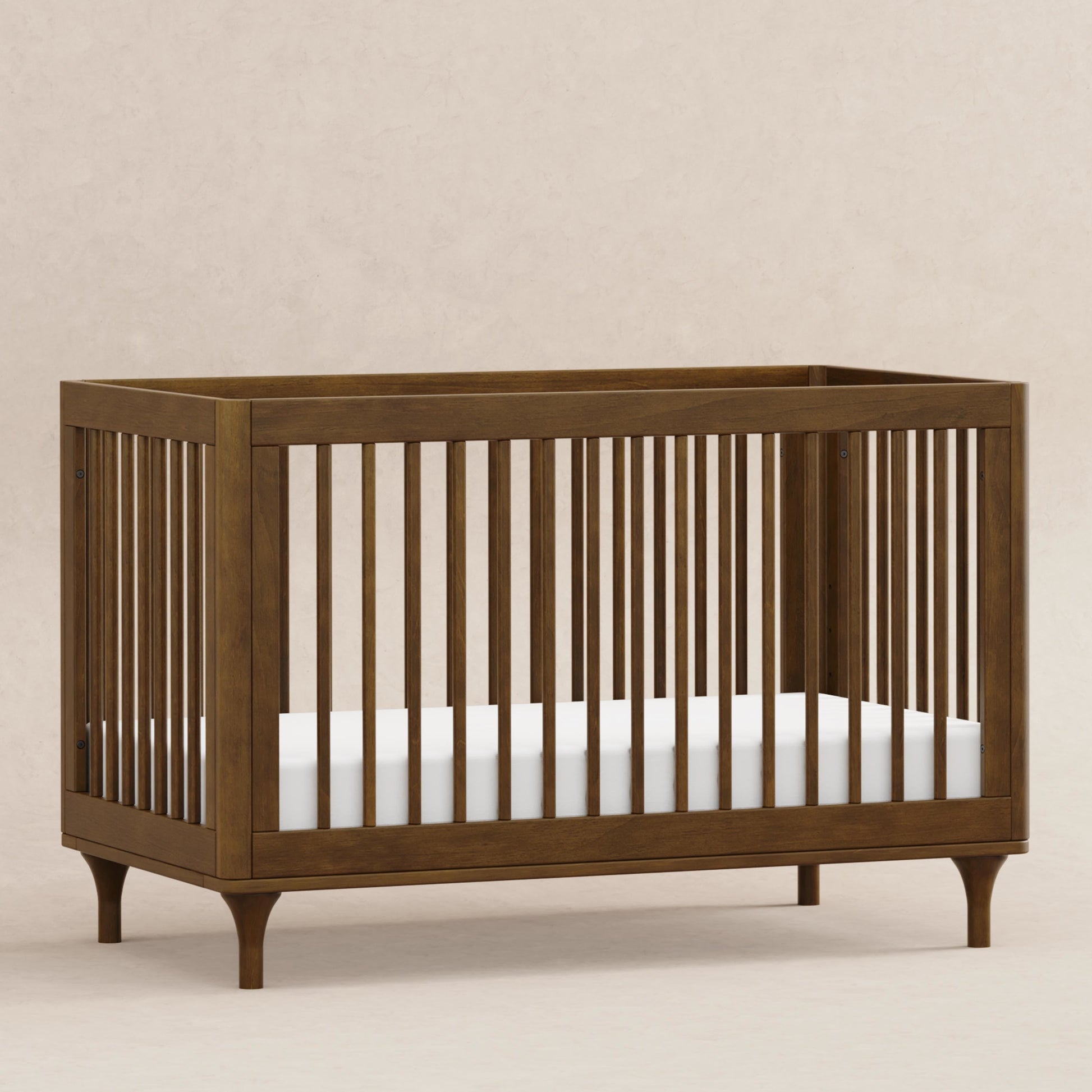M9001NL,Lolly 3-in-1 Convertible Crib w/Toddler Bed Conversion in Natural Walnut