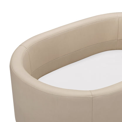 M26834GMLB,babyletto x GATHRE Capsule Bassinet in Millet