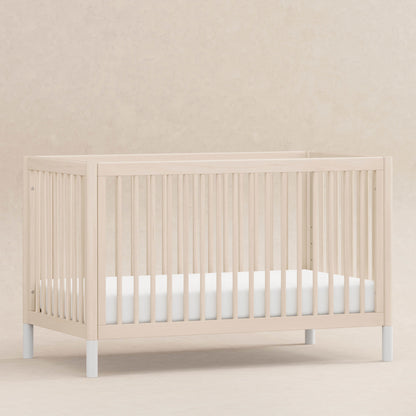 M12901NXW,Gelato 4-in-1 Convertible Crib w/Toddler Conversion Kit in Washed Natural  W Feet