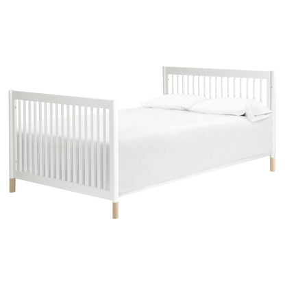 M12901WNX,Gelato 4-in-1 Convertible Crib w/Toddler Conversion Kit in White  NX Feet