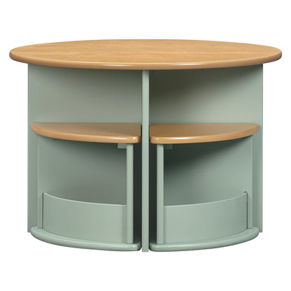 M31720LSHY,Nessa Nesting Play Table in Light Sage and Honey