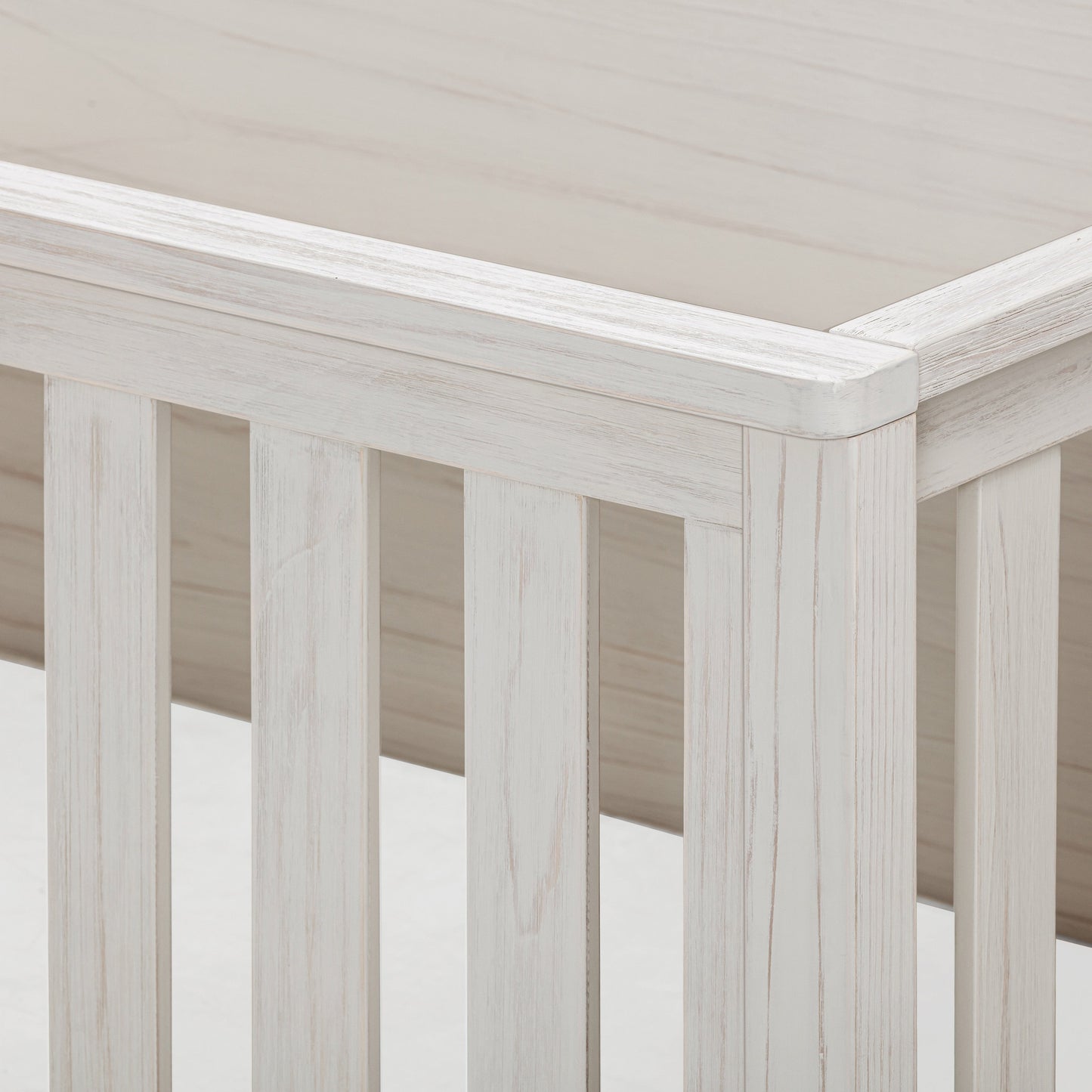 B26401WDF,Hemsted 4-in-1 Convertible Crib in White Driftwood