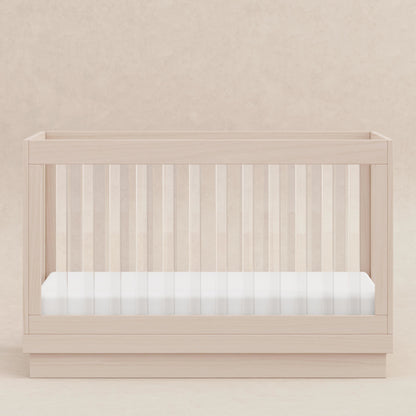 M8601KNX,Harlow 3-in-1 Convertible Crib w/Toddler Bed Conversion Kit in Washed Natural/