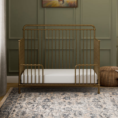 M15301VG,Winston 4-in-1 Convertible Crib in Vintage Gold