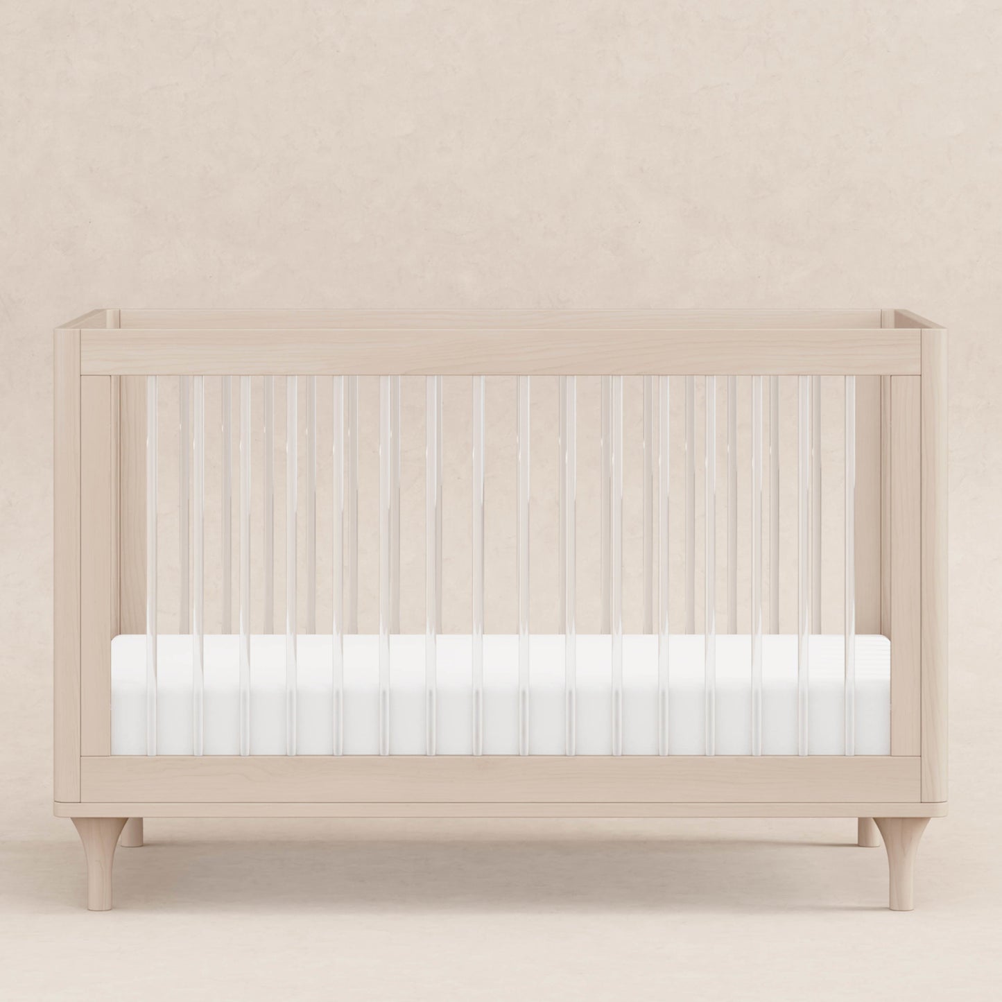M9001KNX,Lolly 3-in-1 Convertible Crib w/Toddler Conversion Kit in Washed Natural/Acrylic