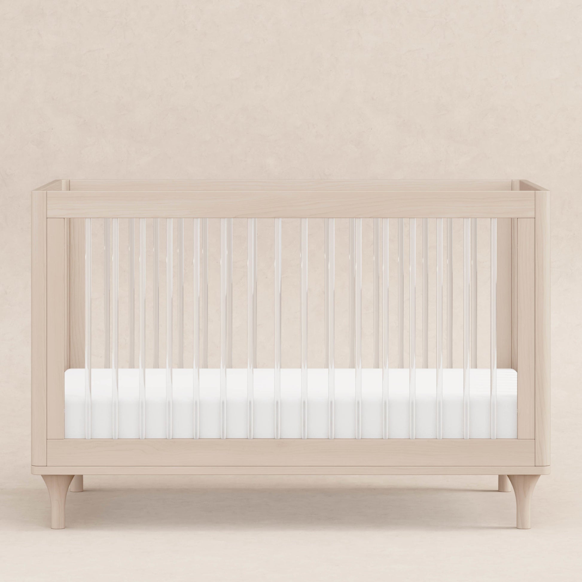 M9001KNX,Lolly 3-in-1 Convertible Crib w/Toddler Conversion Kit in Washed Natural/Acrylic