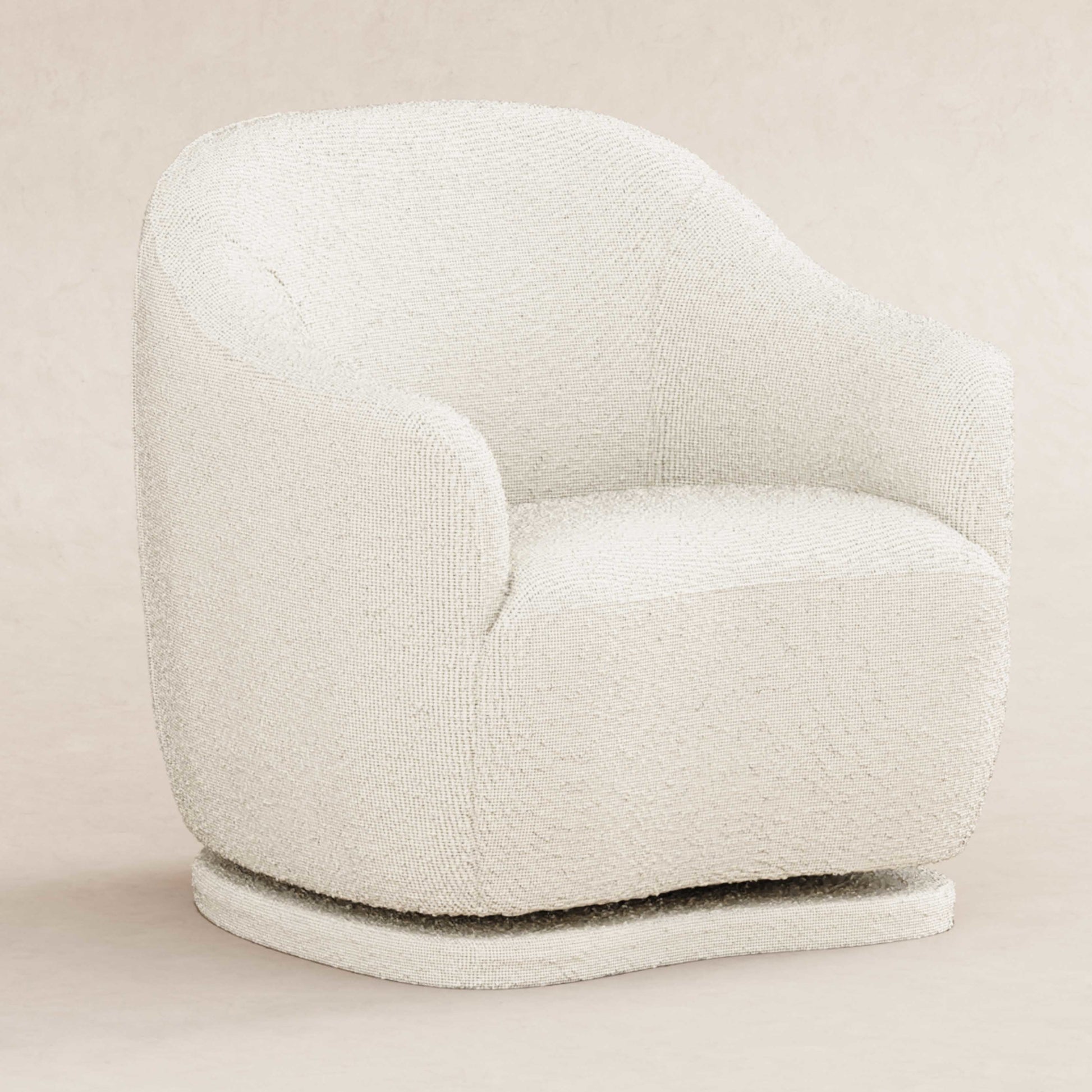 M27587WB,Foy Glider in Ivory Boucle