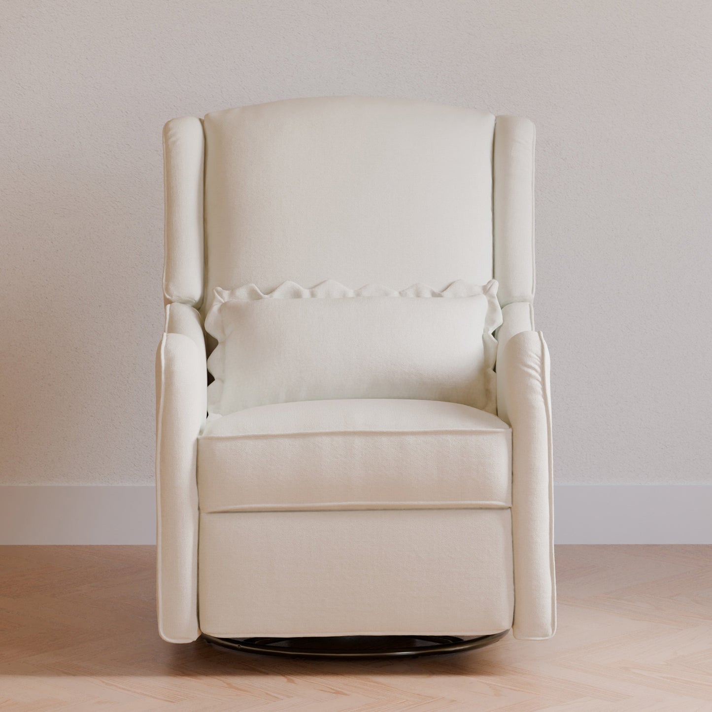M27787PIEB,Devon Recliner and Swivel Glider in Performance Ivory Eco-Basketweave