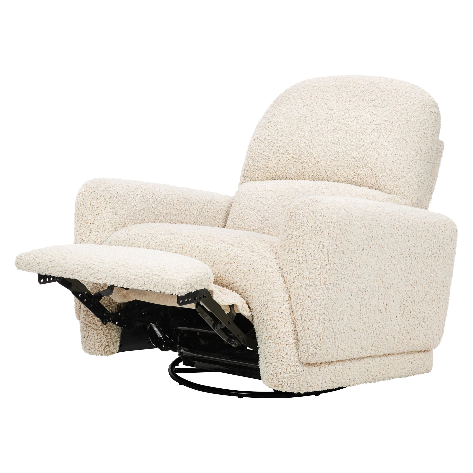 M30087AT,Rainbow Recliner and Swivel Glider in Almond Teddy Loop