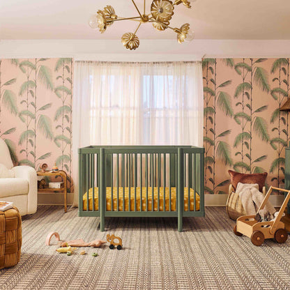 M29880OL,Pogo 8-in-1 Convertible Crib w/All-Stages Conversion Kits in Olive