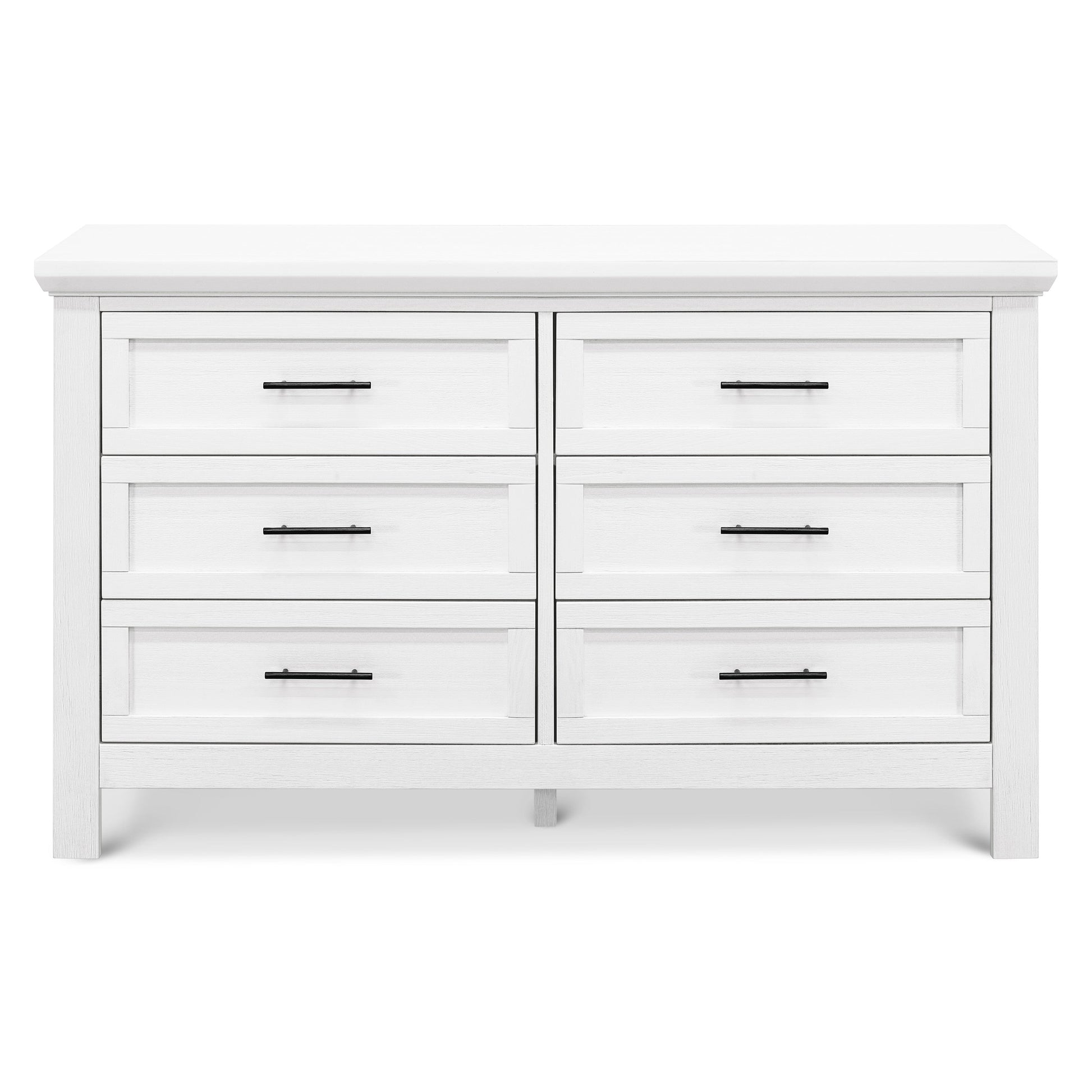 B14516LW,Emory Farmhouse 6-Drawer Dresser in Linen White