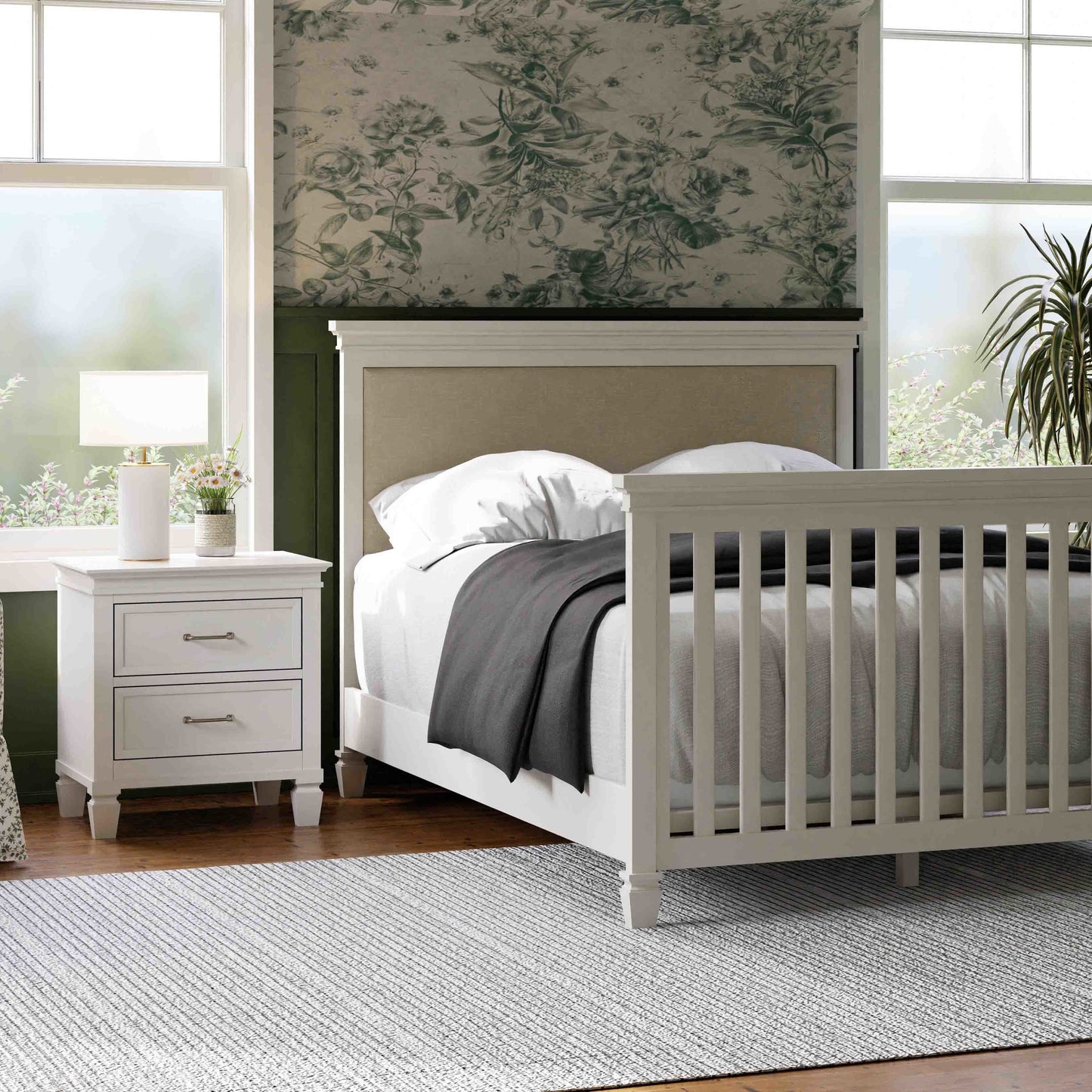 M15860RW,Darlington Nightstand in Warm White
