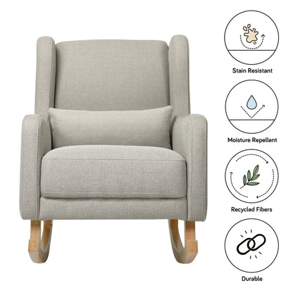 M20687PGETL,Kai Rocker in Performance Grey Eco-Twill w/Light Legs