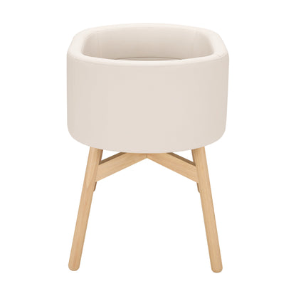 M26834GYLB,babyletto x GATHRE Capsule Bassinet in Ivory