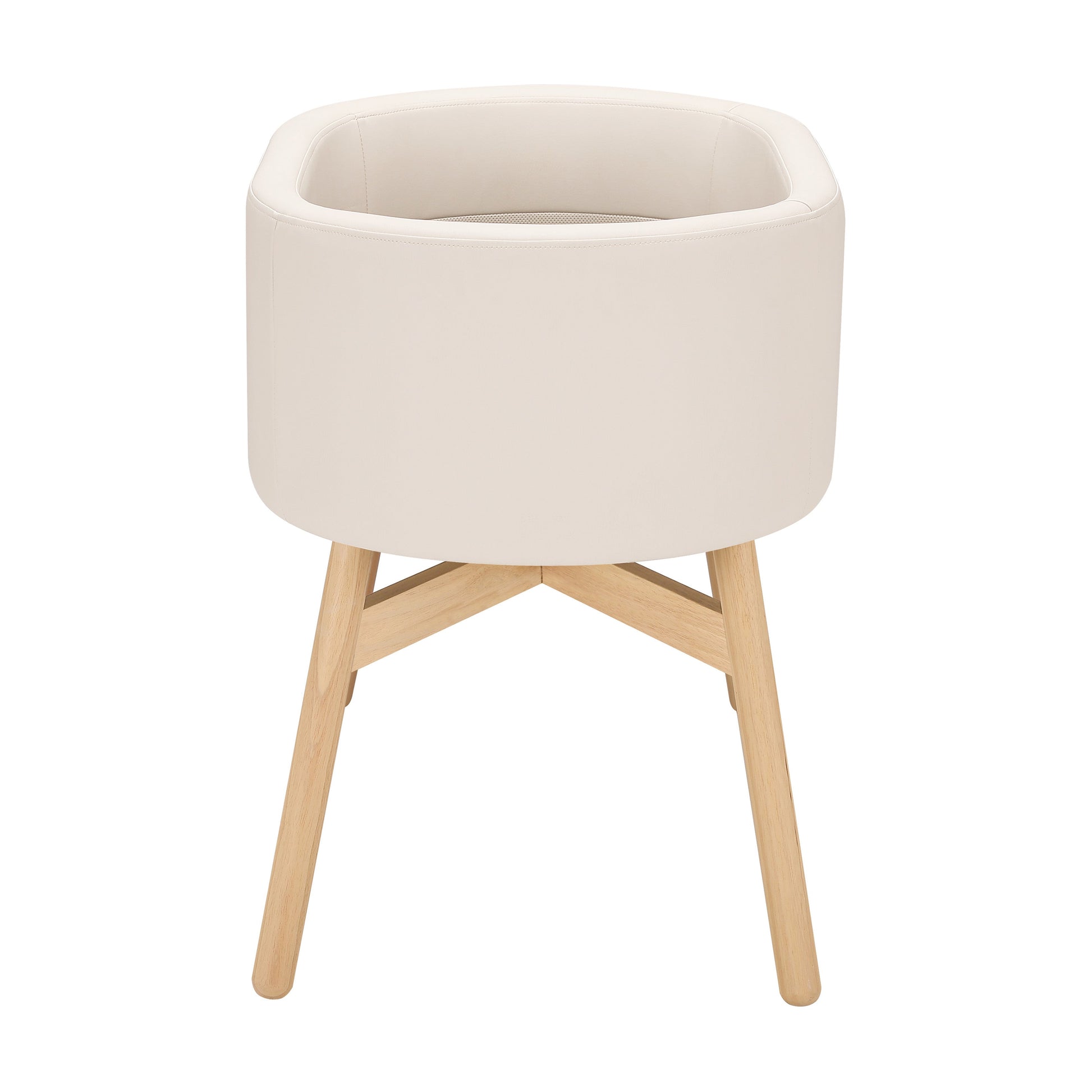M26834GYLB,babyletto x GATHRE Capsule Bassinet in Ivory