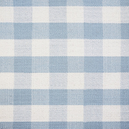 M22287BGHLB,Crewe Recliner and Swivel Glider in Blue Gingham with Light Wood Base