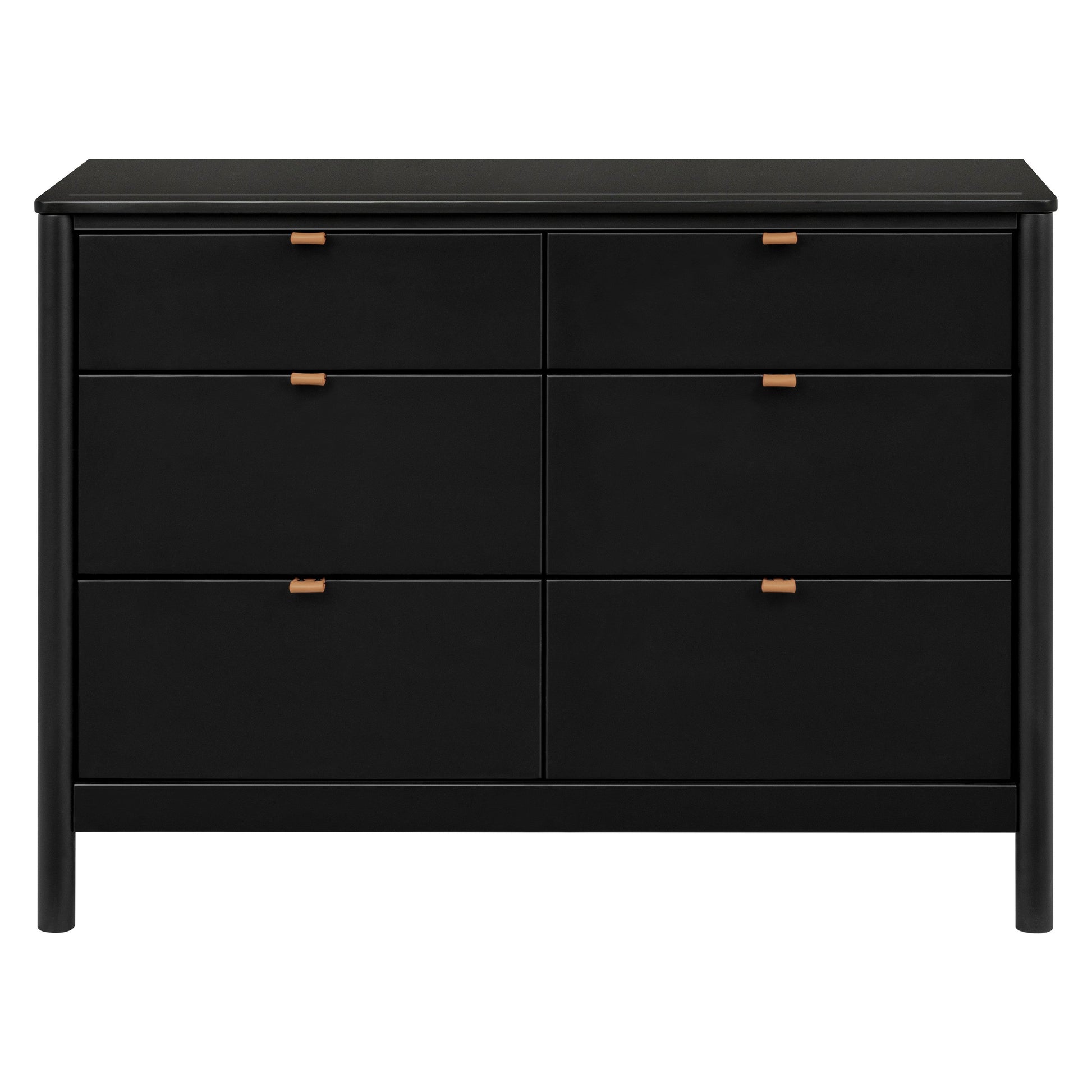 M25616B,Bondi 6-Drawer Assembled Dresser in Black